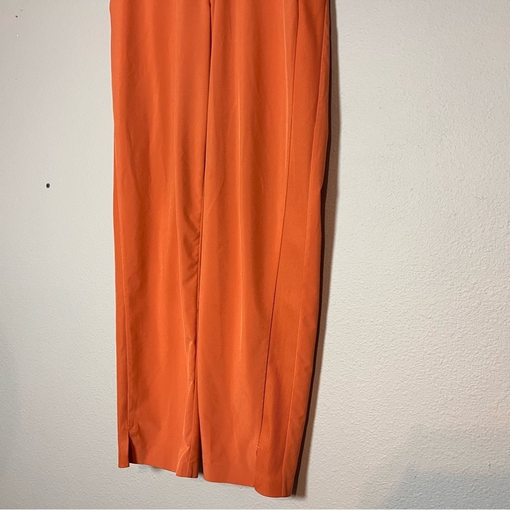 Athleta Brooklyn Ankle Pants High Rise Size 6 Orange Pull On - Picture 3 of 14